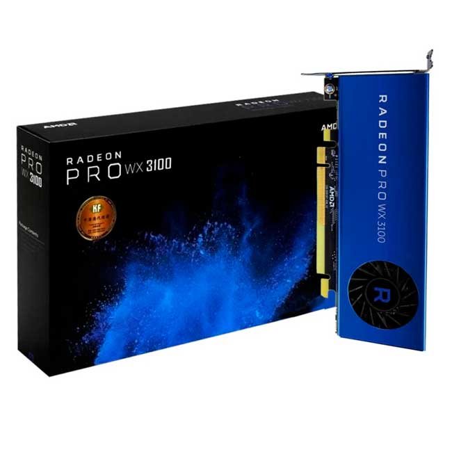 Tarjeta de Video Biostar WX 3100 Pro 4GB GDDR5 PCIe 3.0 x16 con DisplayPort y Mini DisplayPort
