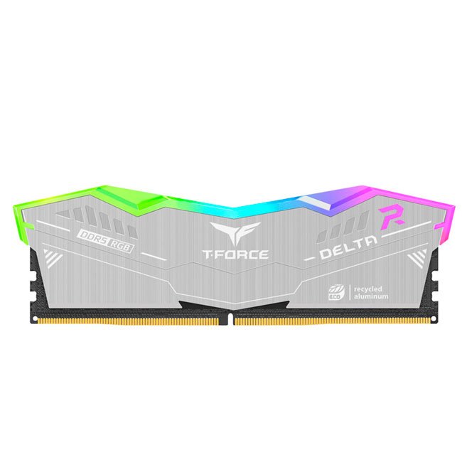 Memoria TeamGroup Delta RGB ECO 32GB (2x16GB) DDR5-6000MHz PC5-48000, CL38, 1.25V
