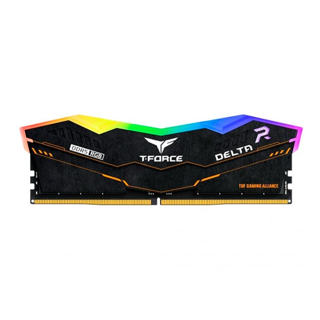 Memoria ram TEAMGROUP DELTA TUF Gaming Alliance RGB, 16GB DDR5-5200MHz PC5-41600, CL40, 1.25V