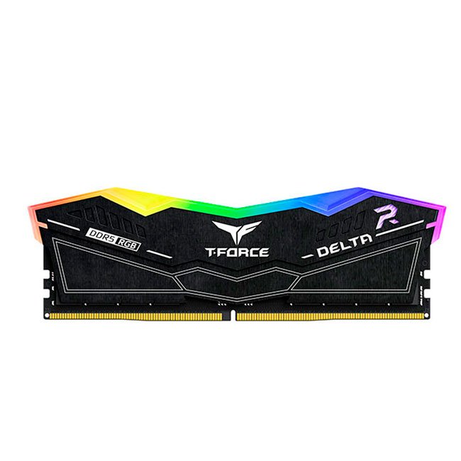 Memoria ram TEAMGROUP T-Force DELTA RGB DDR5 16GB DDR5-5200 MHz, CL40, 1.25V