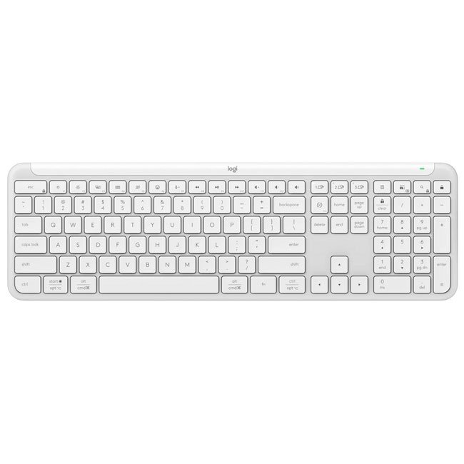 Teclado Logitech Slim Silent K950 Inalámbrico | Bluetooth y Bolt, Teclas Silenciosas y Compacto