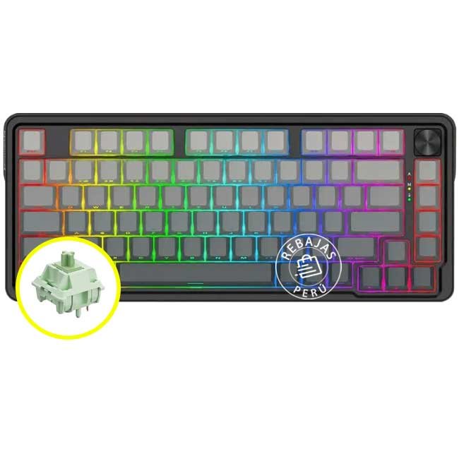 Teclado Redragon K673SP UCALPRO-RGB Wireless Black Degraded | Especificaciones y Características