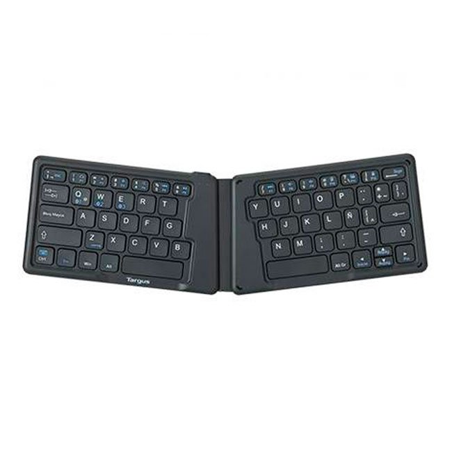 Teclado Targus AKF003 Plegable Bluetooth Español Multi-Dispositivo Antimicrobiano