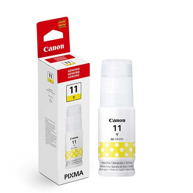 Tinta Canon GI-11Y Yellow Original | Rendimiento y Calidad Pro