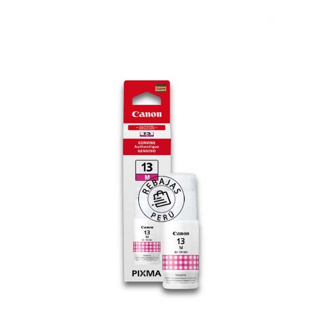 Tinta Canon GI-13M Magenta original para impresoras MegaTank