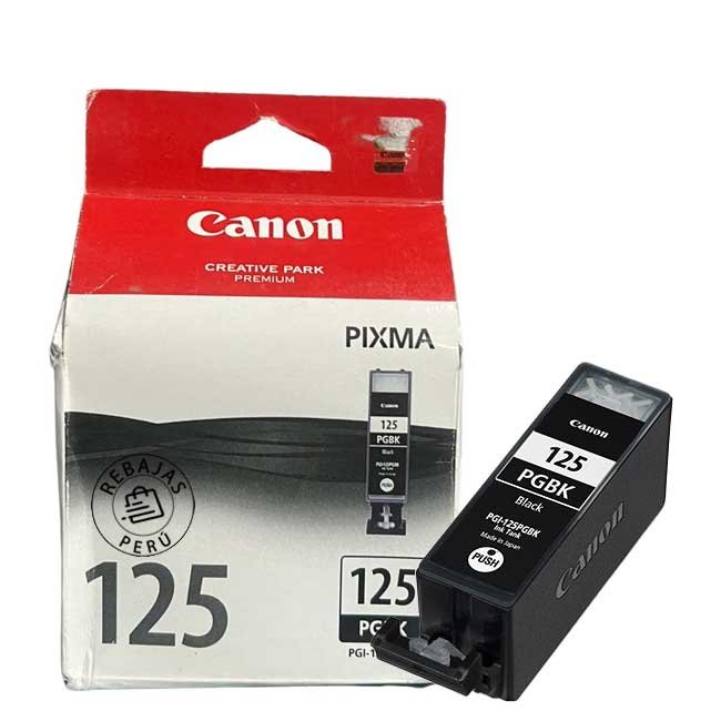 Tinta Canon PGI-125 original negra para impresoras Canon - EOL