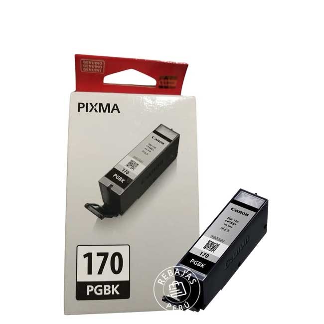 Tinta Canon PGI-170 Black original – Calidad y rendimiento superior