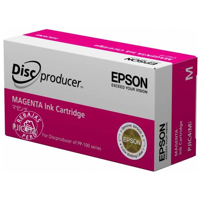 Tinta Epson C13S020450 Magenta para PP 100 – Calidad y Durabilidad Garantizada
