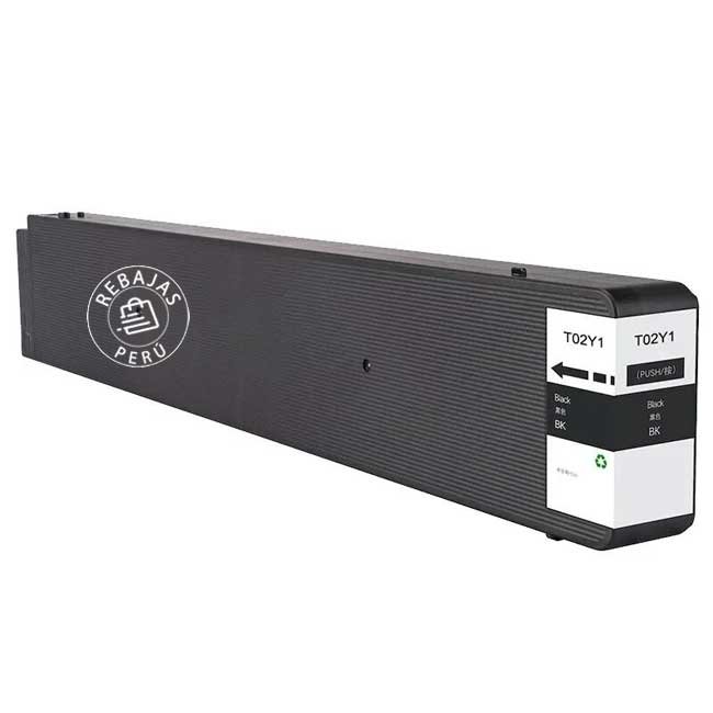 Tinta Epson T02Y120 Black Original para Impresora WFE C21000