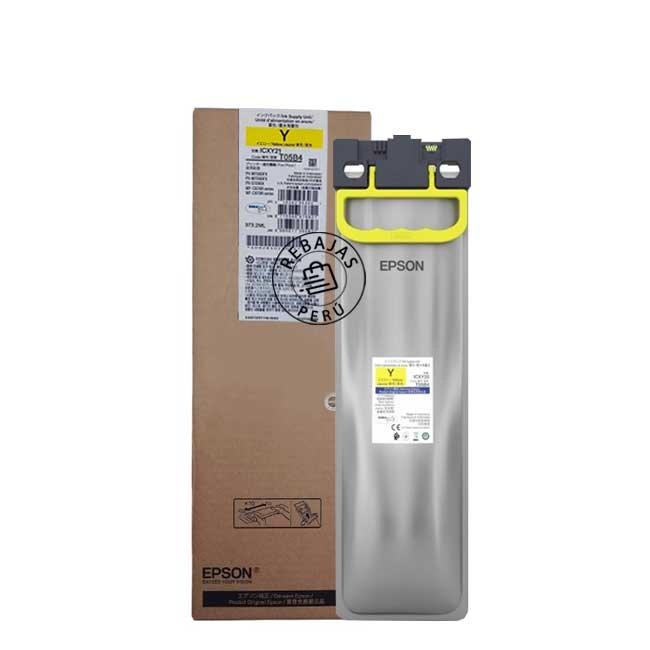 Tinta Epson T05B420 Amarilla Alta Capacidad Original Rendimiento Óptimo