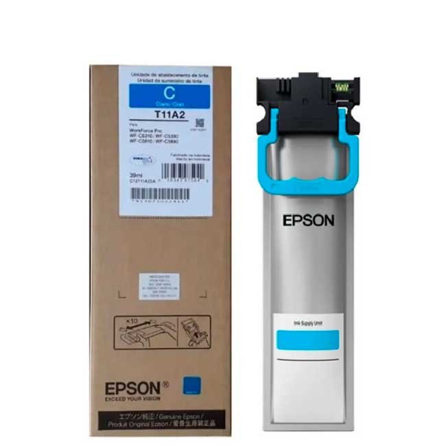Tinta Epson T11A220-AL Cian Original para impresora WF-C5810