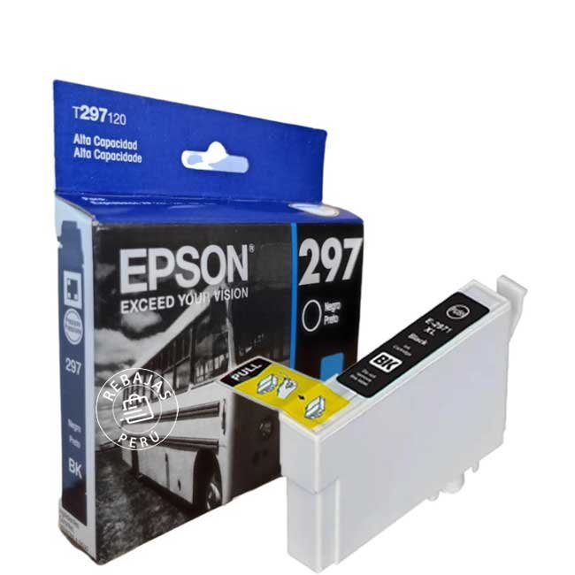Tinta Epson T297120-AL Black original para XP-231 y XP-431