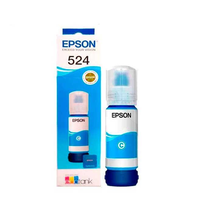 Tinta Epson 524 Cian Original para Impresora L15150