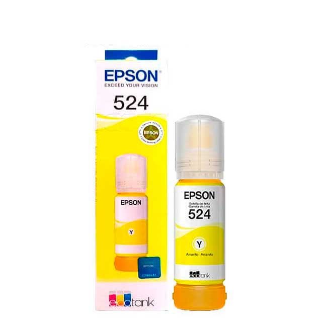 Tinta Epson 524 Yellow Original para Impresora L15150