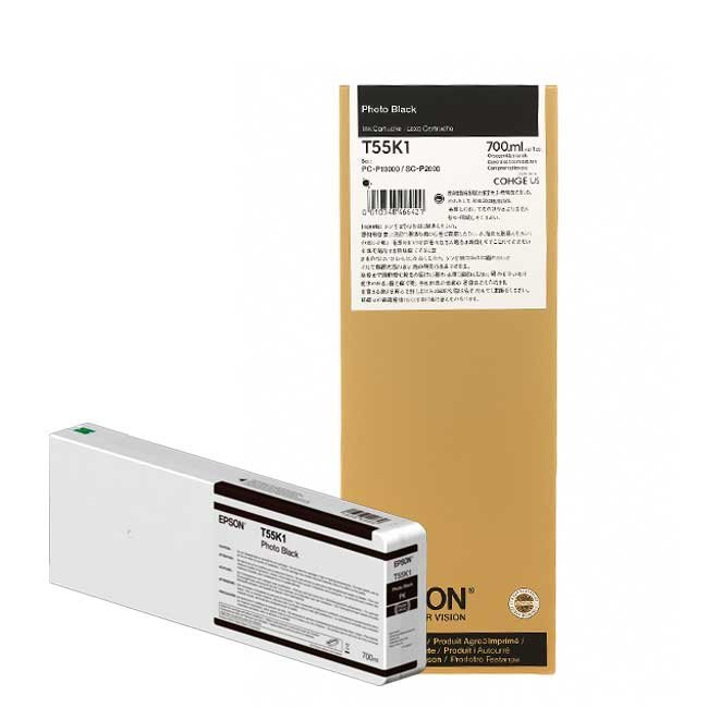 Tinta Epson T55K100 Negro Photo 700 ml Original para impresoras Pro