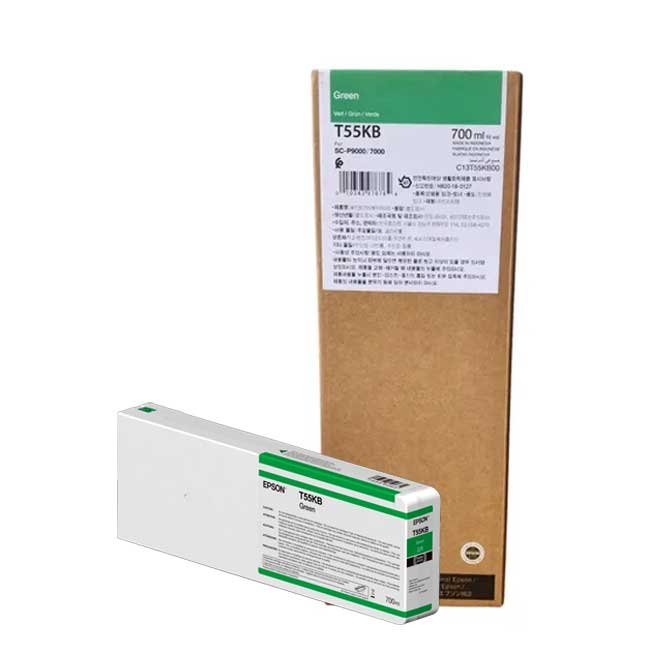 Tinta Epson T55KB00 Verde 700 ml Original para impresoras Pro