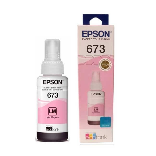 Tinta Epson T673620-AL Light Magenta L800 original para impresoras L800
