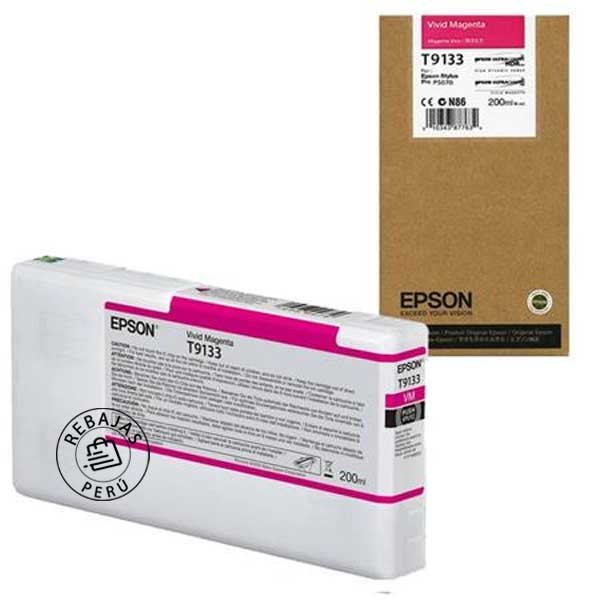 Tinta Epson T913300 UltraChrome HD Magenta | Alta calidad y durabilidad