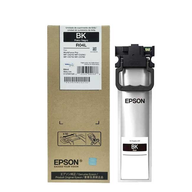 Tinta Epson T941 Negro Original para Impresoras WorkForce Pro T941120-AL