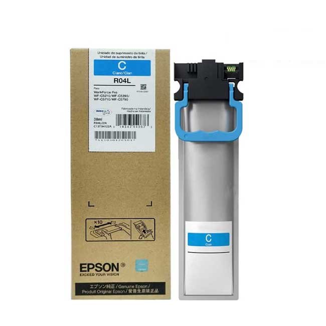 Tinta Epson T941 Cyan Original para Impresoras WorkForce Pro T941220-AL