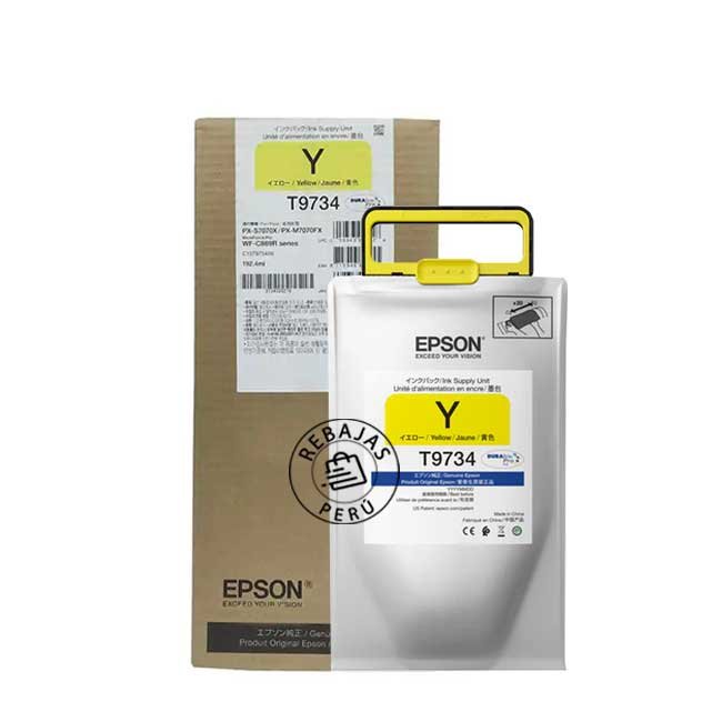 Tinta Epson T973420 Yellow para impresora WF-C869R - Calidad original