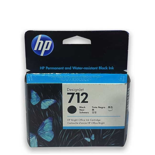 Tinta HP 3ED71A (712) 80ml Black Original | Alta Precisión HP