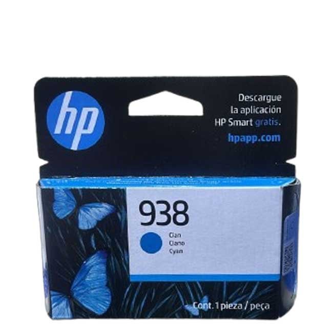 Tinta HP 4S6X5PL (938) Cyan Original para Impresoras HP 9130 - 800 páginas