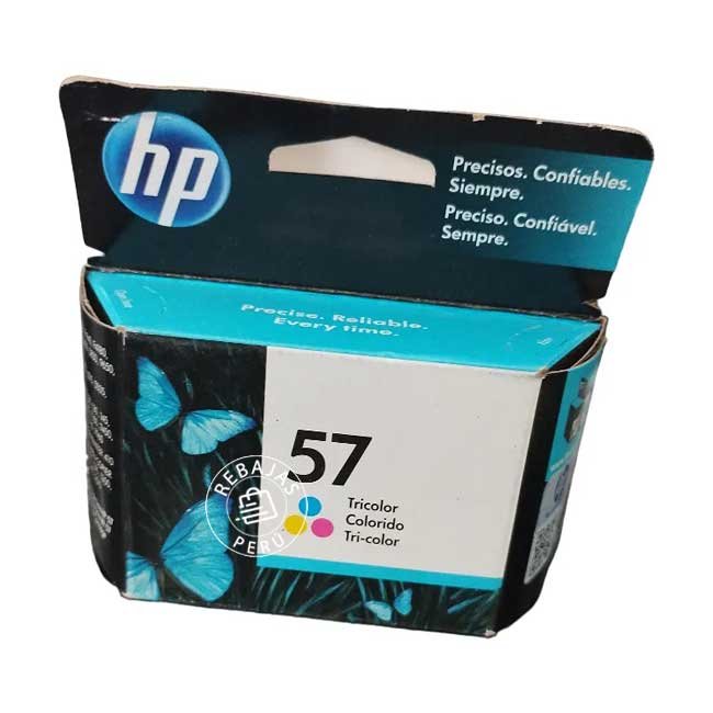 Tinta HP 57 Tricolor Original C6657AL | Rendimiento y Calidad