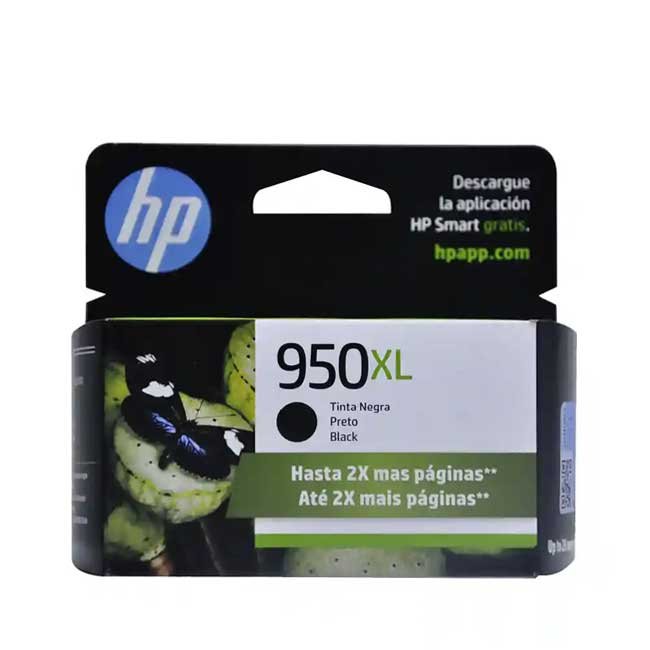 Tinta HP 950XL Negro CN045AL Alta Capacidad 2300 pág Original