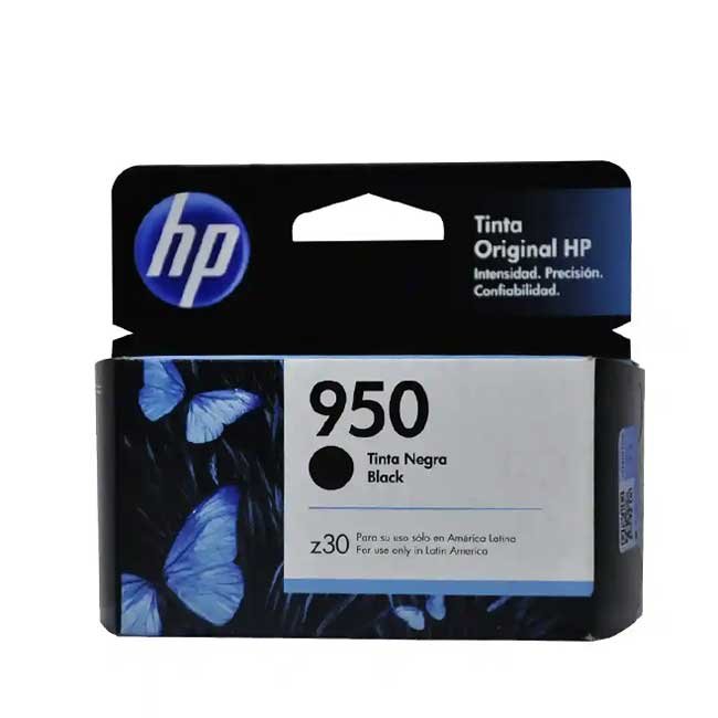Tinta HP 950 Negro Original CN049AL Rendimiento de 1000 Páginas