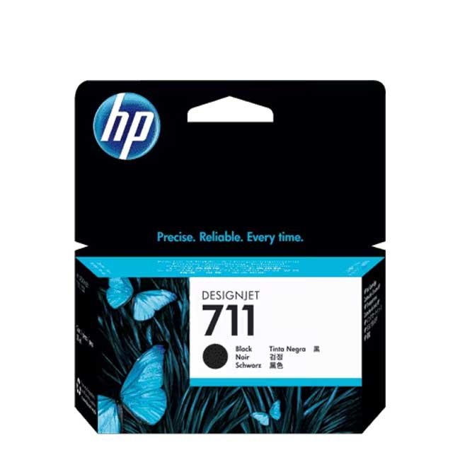 Tinta HP CZ129A 711 Black 38ml para HP DesignJet T120, T130, T520 y T530