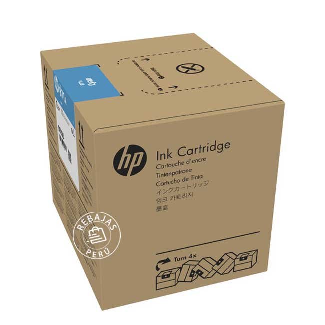 Tinta HP 871 Cyan original G0Y79D de 3 Litros Original para Impresoras HP
