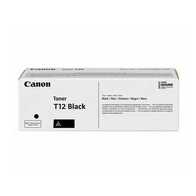 Toner Canon T12 Black 5095C005AA | 5 300 Páginas | Original OEM