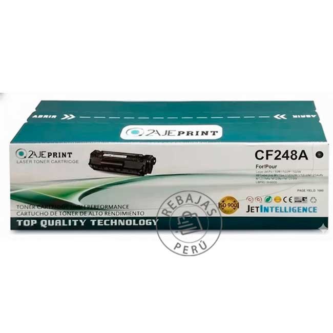 Tóner Compatible 2AJEPRINT CF248A 48A para HP LaserJet Pro