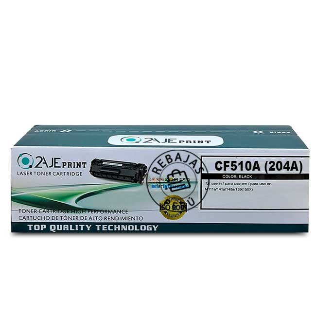 Toner Compatible 2AJEPRINT HP CF510A / 204A Negro