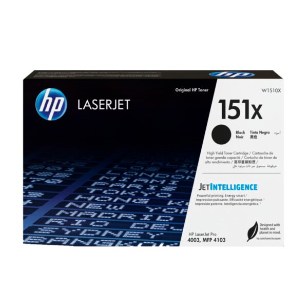 Toner HP 151A LaserJet Pro 4103fdw W1510A 3050 páginas