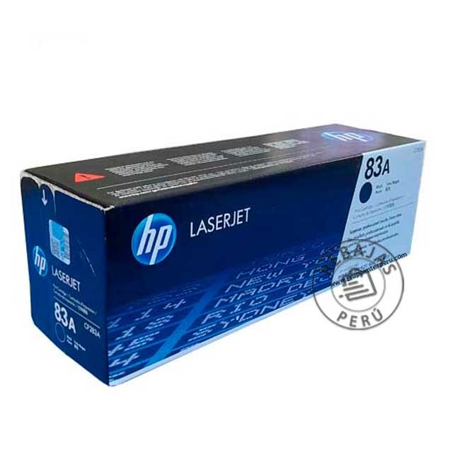 Tóner HP 83A CF283A Original Negro 1500 Páginas Compatible LaserJet Pro M127, M201 y M225