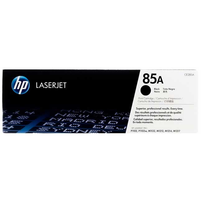 Toner HP CE285A 85A Negro 1600 páginas para LaserJet P1102