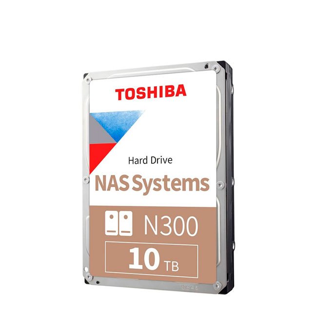 Disco duro Toshiba NAS N300, 10TB SATA 6.0Gb/s, 7200rpm, 512MB Cache, 3.5".