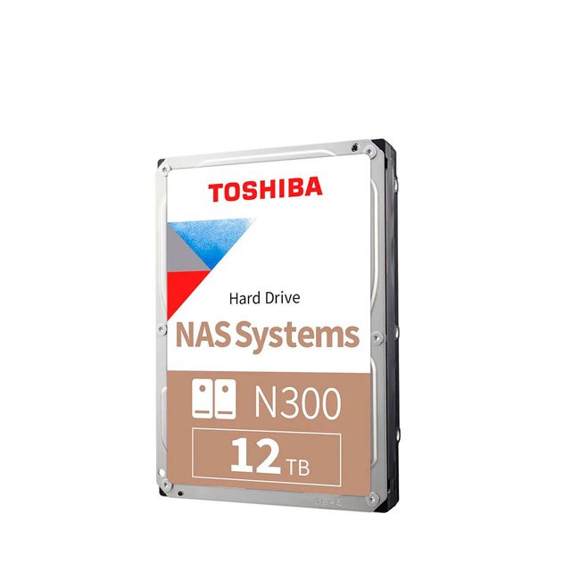 Disco duro Toshiba N300 NAS, 12TB, SATA 6.0Gb/s, 7200rpm, 512MB Cache, 3.5".