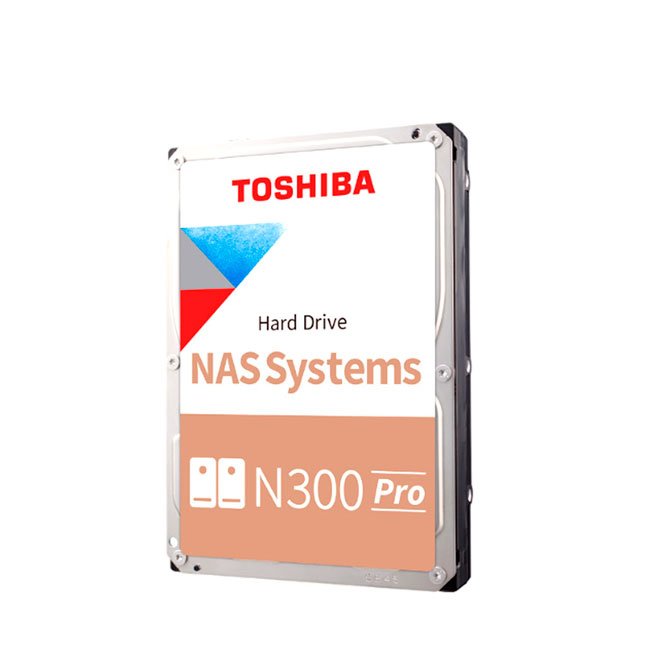 Disco duro Toshiba NAS N300 PRO, 8TB SATA 6.0Gb/s, 7200rpm, 512MB Cache, 3.5".