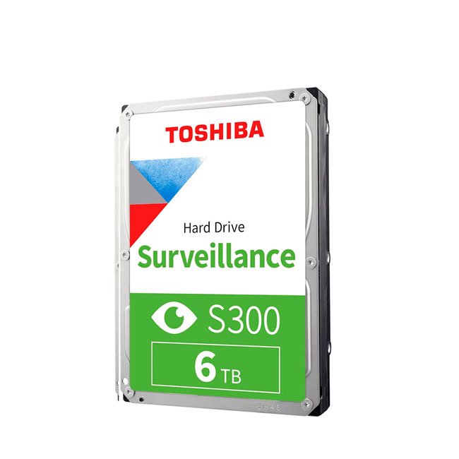 Disco duro Toshiba Surveillance S300, 6TB SATA 6.0Gb/s, 5400rpm, 256MB Cache, 3.5".