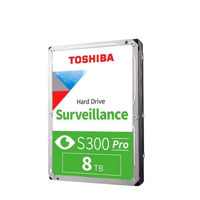 Disco duro Toshiba Surveillance S300 PRO, 8TB SATA 6.0Gb/s, 7200rpm, 512MB Cache, 3.5".