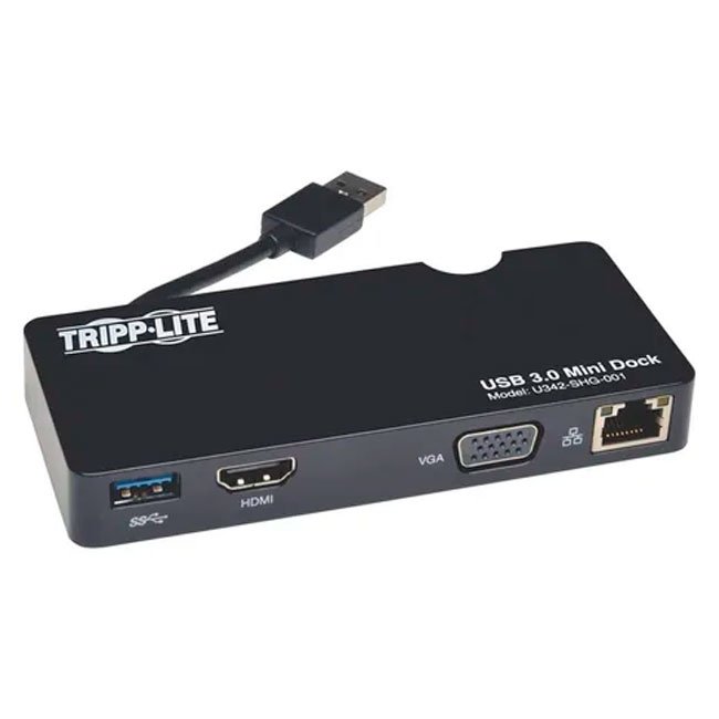Adaptador de Video Tripp-Lite U342-SHG-001 USB 3.0 a HDMI/VGA Full HD