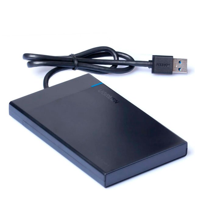 Adaptador ENCLOSURE UGREEN US221 para Disco Duro 2.5" USB 3.0 SATA