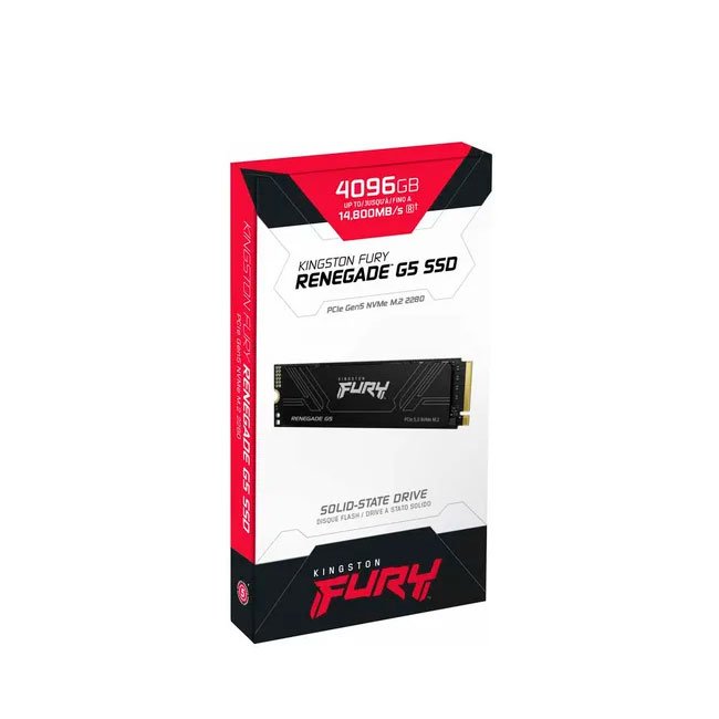 disco SSD Kingston FURY Renegade G5 4TB M.2 2280 PCIe 5.0 NVMe