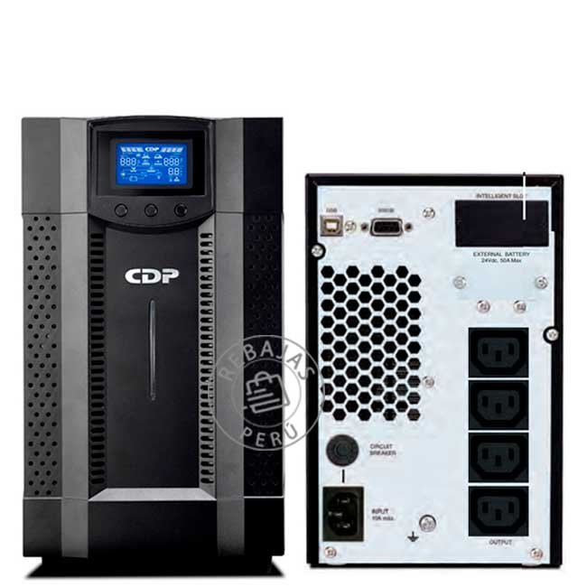 UPS Online CDP UPO11-1i 1000VA / 900W Doble Conversión LCD 230V