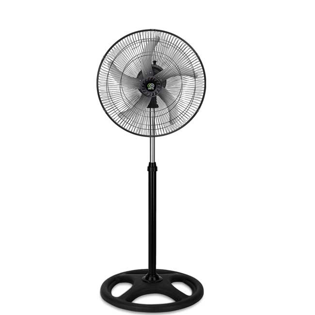 Ventilador de Pedestal Airboom Glacial 5 AB1835 18" 5 Aspas Aluminio 3 Velocidades Base 5 Huecos