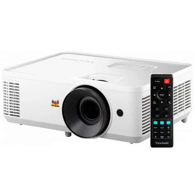 Proyector ViewSonic PA700S – SVGA 4500 lúmenes, HDMI dual, USB, SuperColor, ideal para aulas y oficinas