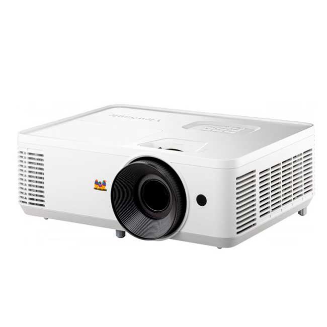 Proyector ViewSonic PA700W – 4500 lúmenes, resolución WXGA, HDMI dual, SuperColor, lámpara 12,000 h